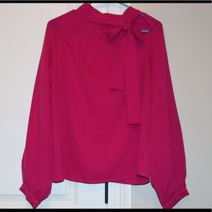 Bright Pink Blouse